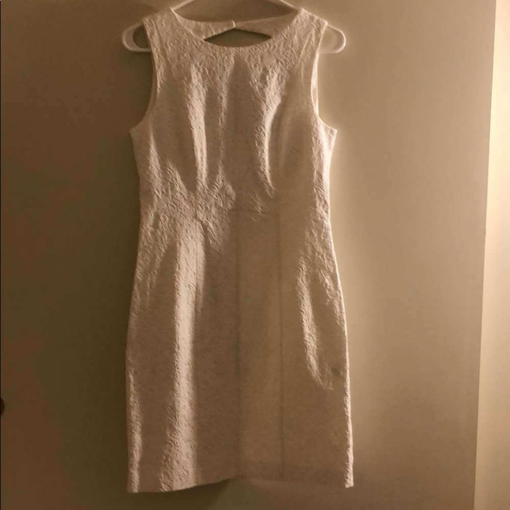 H&M White Business Dress